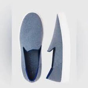 Rothy's Blue Slip-On Shoes